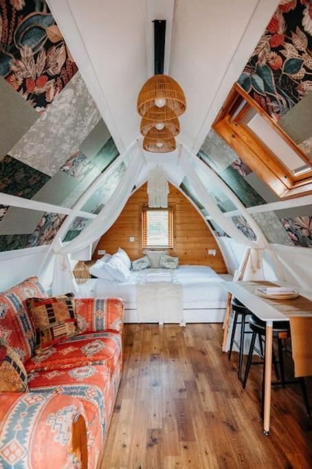 Robin Nest - Cosy Shepherd'S Hut Hideaway Callington Exterior foto